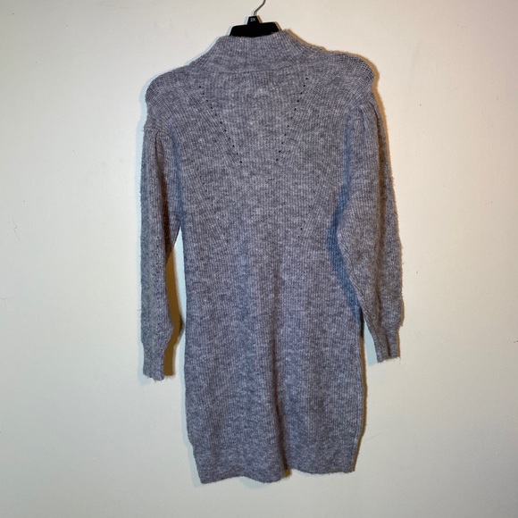 NWT ANTHROPOLOGIE SATURDAY/SUNDAY Vivian Sweater Dress In Grey - Picture 7 of 15